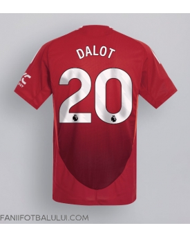 Manchester United Diogo Dalot #20 Tricou Fotbal Replică 2024-25 Barbati Acasa